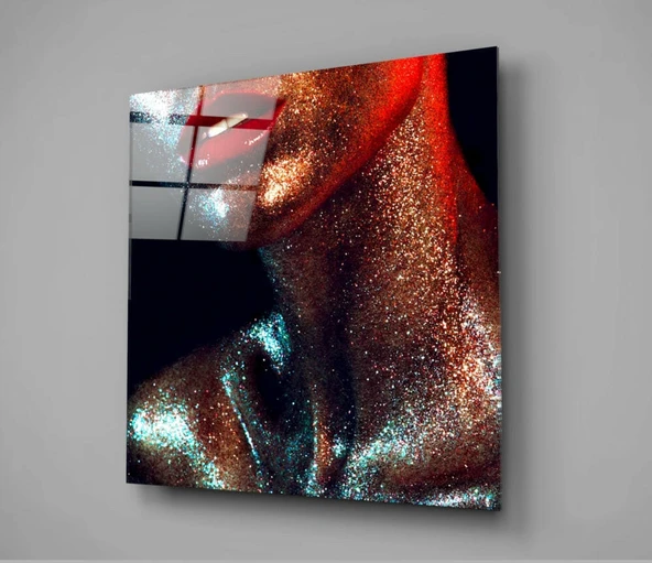 Kadın Cam Tablo - Resim 2