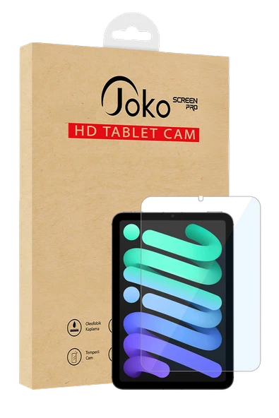 Joko Apple iPad Mini 3 HD Tablet Cam Ekran Koruyucu - Şeffaf ürün görseli 1
