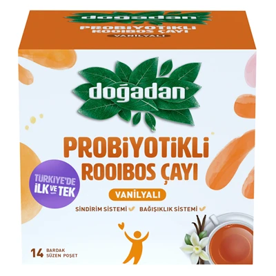 doğadan Probiyotikli Çay 14Lü Rooibos 6'li Avantaj Paketi ürün görseli 1