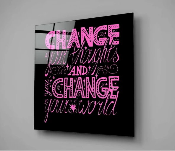 “Change Your World” Cam Tablo - Resim 2