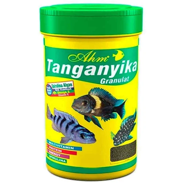 AHM Tanganyika Green Granulat Balık Yemi 250 Ml ürün görseli 1