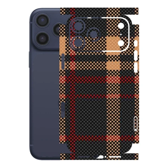 Kapps Iphone 17 Pro Max ile Uyumlu Rainbow Serisi Premium Kaplama 360  Siyah-Sarı ürün görseli 1