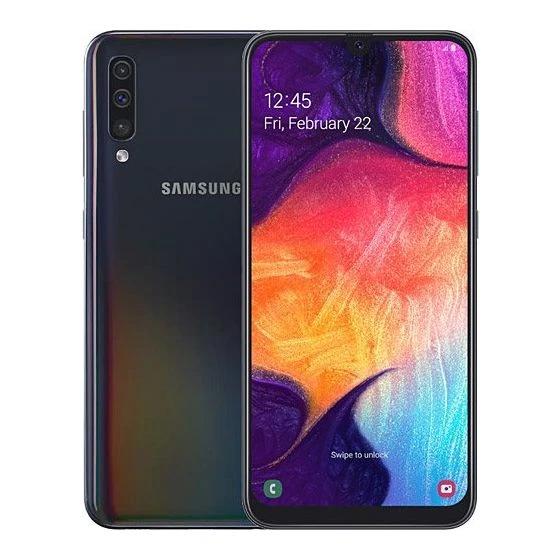 Yenilenmiş Samsung Galaxy A50 64 GB Siyah Cep Telefonu (12 Ay Garantili) - B Kalite ürün görseli 1