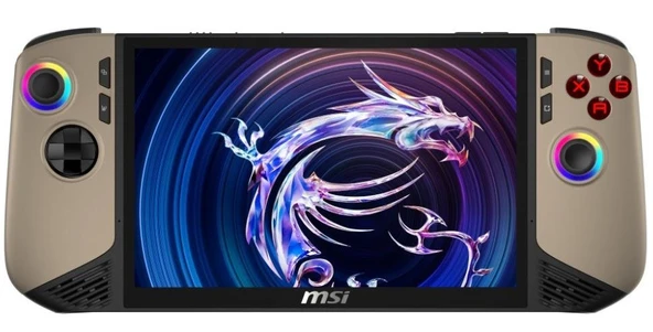 MSI CLAW 8 AI+ A2VM-036TR ULTRA 7 258V 32GB LPDDR5X UMA 1TB SSD 8.0 FHD+ 120Hz W11 HOME ürün görseli 1
