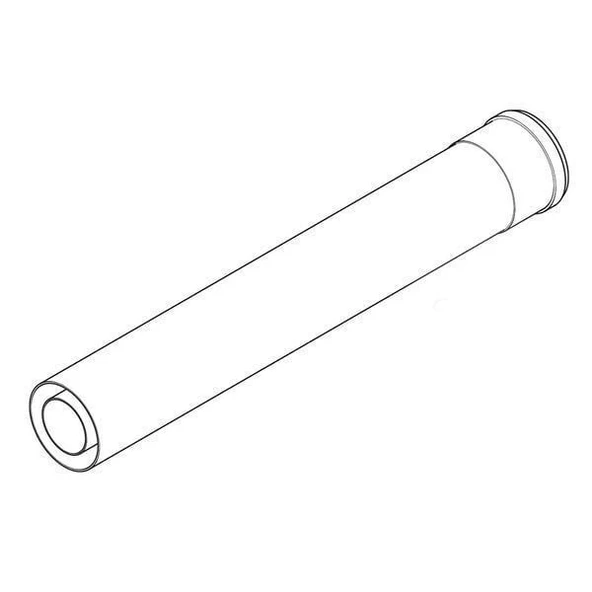 Vaillant Hermetik Şofben Baca Uzatması - 50 cm ürün görseli 1