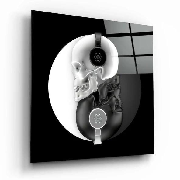 Ying Yang Cam Tablo ürün görseli 1