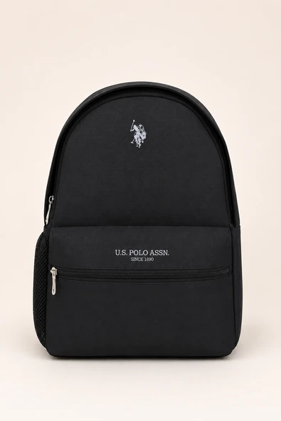 U.S. Polo Assn. Unisex Siyah Sırt Çantası Laptop Bölmeli Günlük Okul Seyahat Çok Gözlü PLCAN26085 ürün görseli 1