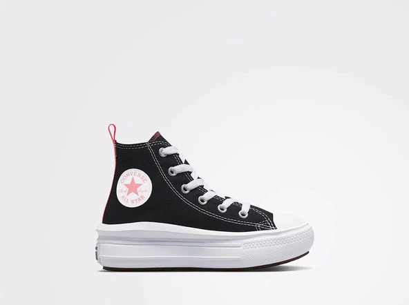 Chuck Taylor All Star Move Çocuk Siyah Sneaker ürün görseli 1