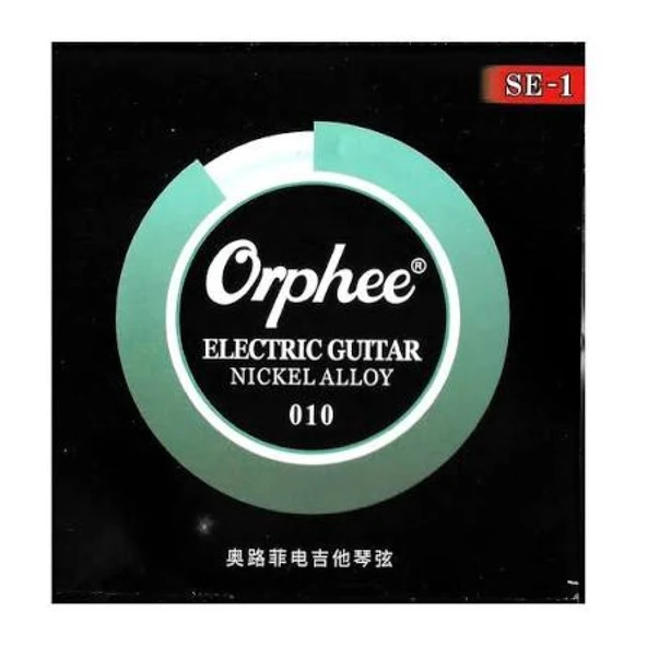 Orphee SE-1-010 Elektro Gitar 0.10 İnce Mi Teli (Tek) ürün görseli 1