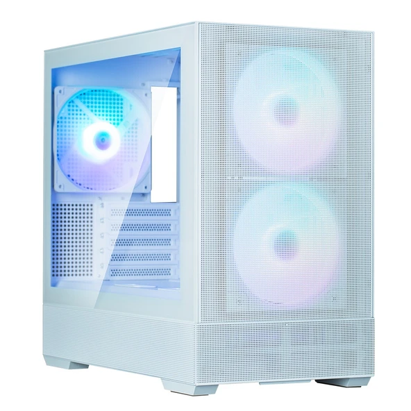 ZALMAN P30 AIR White ATX MID TOWER BEYAZ KASA 1xUSB 3.0, 1xUSB Type-C,  1xMikrofon, 1xKulaklık, 3x140mm ARGB Fan ürün görseli 1