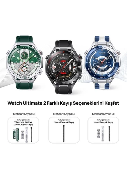 Huawei Watch Ultimate 2 Yeşil Akıllı Saat - Resim 8