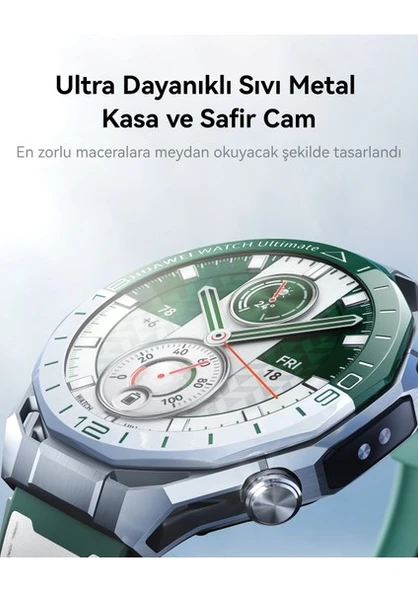 Huawei Watch Ultimate 2 Yeşil Akıllı Saat - Resim 9
