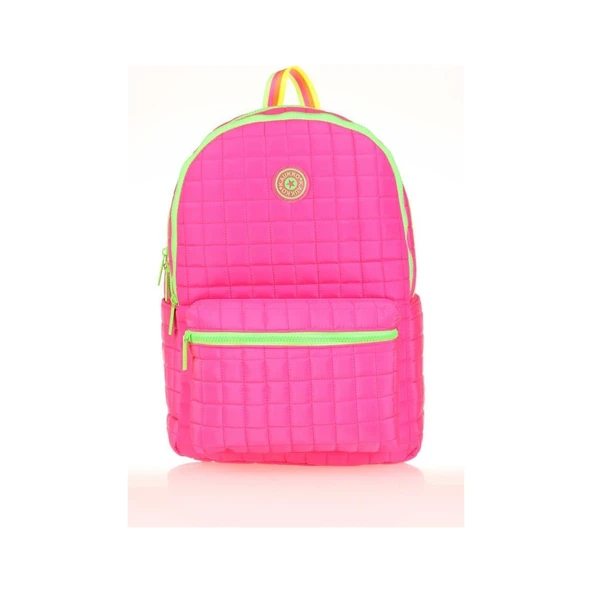 Kaukko Quilted Sırt Çantası Pink K1771 ürün görseli 1