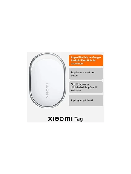 Xiaomi Tag  Akıllı Takip Cihazı 4'lü Paket ürün görseli 1