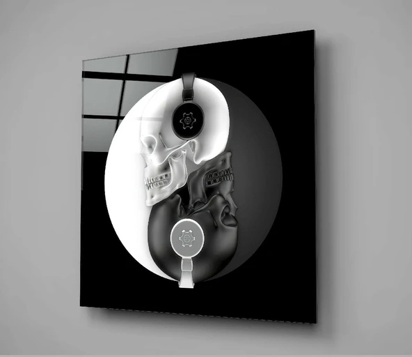 Ying Yang Cam Tablo - Resim 2