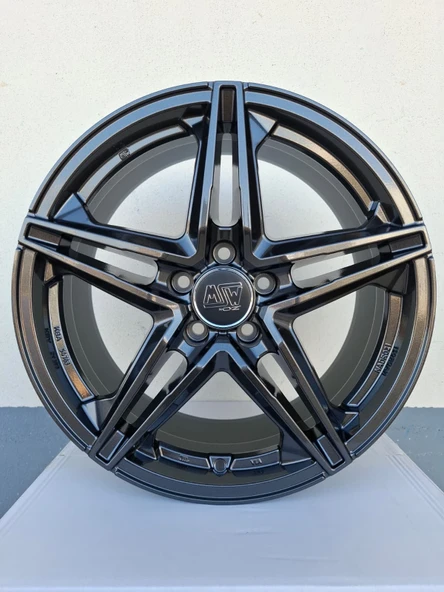 MSW-31 CANT 5X112 19X8 ET48 66.6 GLOS DARK GREY JANT DESIGNED BY O.Z. ürün görseli 1