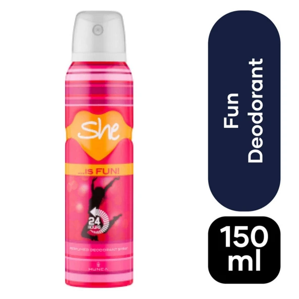 SHE DEODORANT İS FUN 150 ML ürün görseli 1