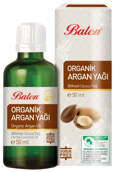 Balen Organik Argan Yağı Soğuk Pres 20 ml ürün görseli 1