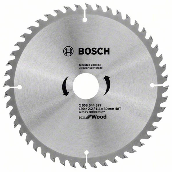 Daire Testere - ECOW 190*30 MM 48 Diş 10 lu - Resim 2
