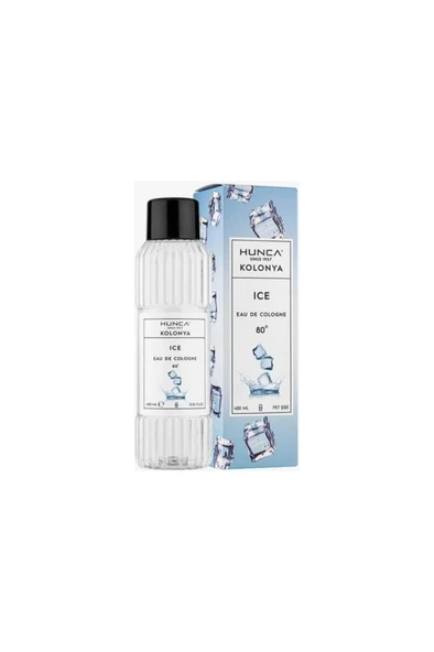 Hunca Kolonya Ice 400 ml 80 Derece Pet Şişe ürün görseli 1