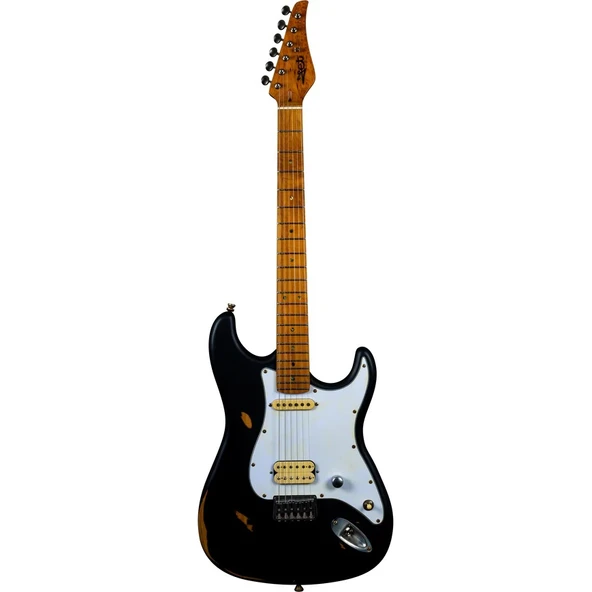 Jet JS-800 RLC BK Elektro Gitar (Relic Black) ürün görseli 1
