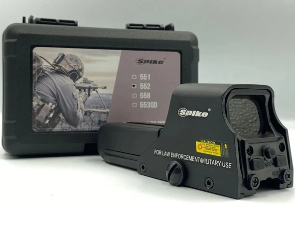 Spike 552 Sight Hedef  Noktalayıcı Nişangâh Reddot - Siyah ürün görseli 1
