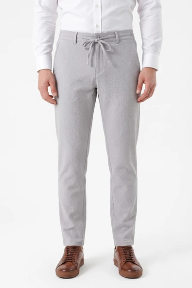 Erkek Regular Kalıp Jogger Pantolon Gofre Kumaş BGL-ST05632 ürün görseli 1