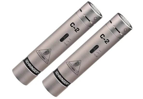 Behringer C-2 2'li Condenser Stüdyo Kayıt Mikrofonu-AMBALAJ HASARLI (SIFIR KONDİSYONDA) ürün görseli 1