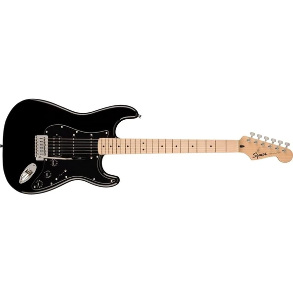 Squier FSR Sonic Stratocaster HSS Akçaağaç Klavye WPG Sonic Gray Elektro Gitar ürün görseli 1