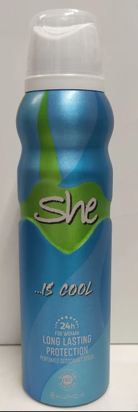 SHE DEODORANT İS COOL 150 ML ürün görseli 1