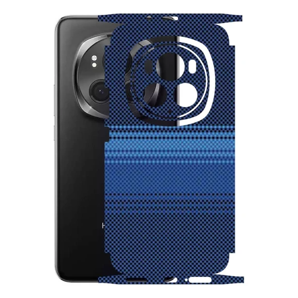 Kapps Honor Magic 6 Pro ile Uyumlu Rainbow Serisi Premium Kaplama 360  Mavi ürün görseli 1