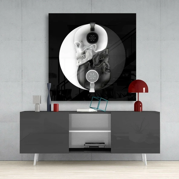 Ying Yang Cam Tablo - Resim 4