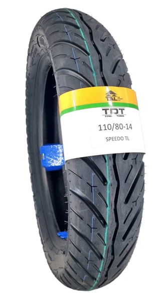 110/80-14TL (TUBELESS - DUBLEKS) Motosiklet Lastiği SPEEDO ürün görseli 1