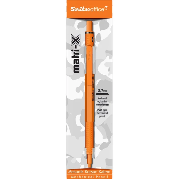 SCRIKSS MATRI-X VERSATIL 0.7 NEON TURUNCU ürün görseli 1