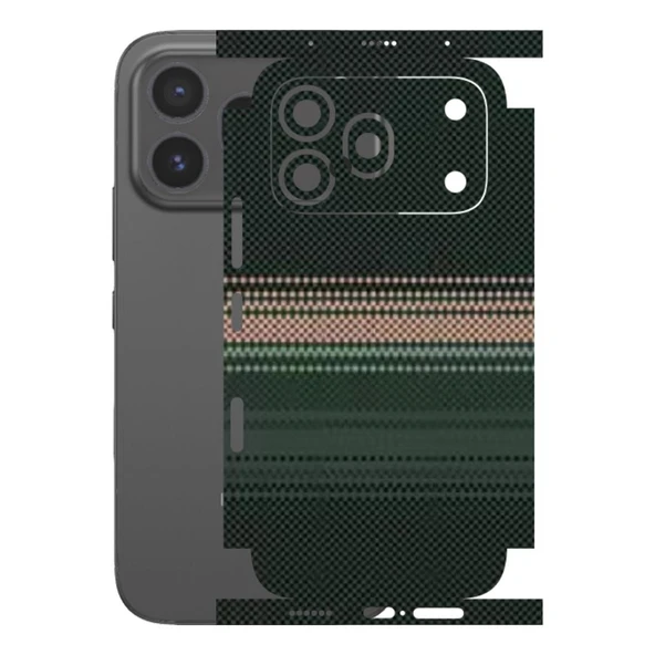 Kapps Honor 600 Pro ile Uyumlu Rainbow Serisi Premium Kaplama 360  Yeşil-Sarı ürün görseli 1