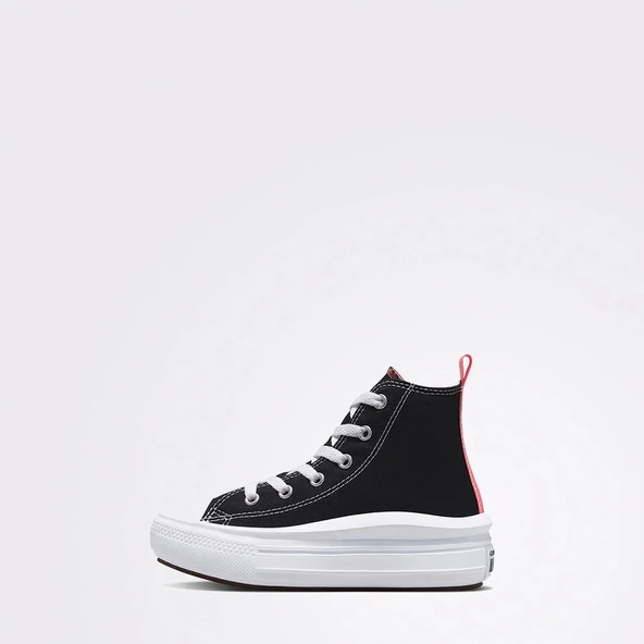 Chuck Taylor All Star Move Çocuk Siyah Sneaker - Resim 4