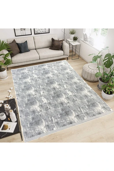 Modern Pamuklu Halı Örtüsü Savan 6m2 Dokuma 200x300 Lastiksiz ürün görseli 1
