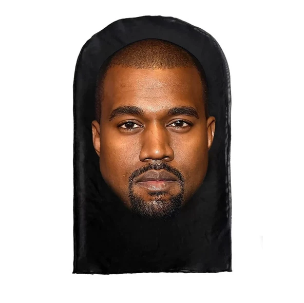 Kanye West 2 Nefes Alabilen Ünlü Maskesi ürün görseli 1