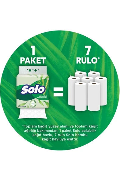 Solo Asılabilir Kağıt Havlu 1=7 - Resim 3