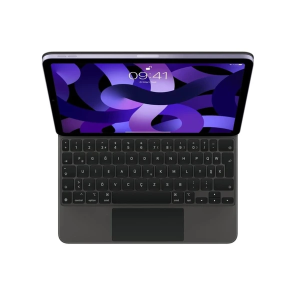 Apple iPad Air 4.Nesil 11'' Magic Türkçe F Klavye Siyah MXQT2TU/A - Outlet ürün görseli 1