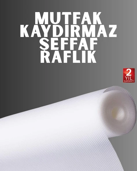 Kesilebilir şeffaf raflık çekmece kaplaması mutfak için ürün görseli 1