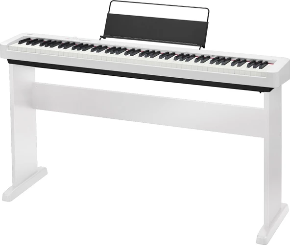 Casio CDP-S110WE Dijital Beyaz Piyano Seti Stant+Kulaklık ürün görseli 1