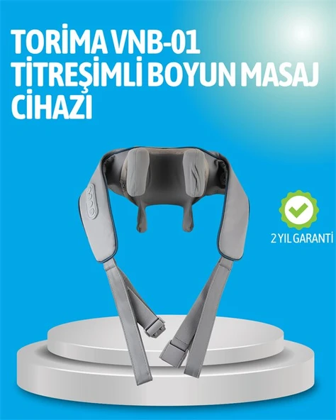 VNB-01 Titreşimli Boyun Masaj Aleti Gri Renk ürün görseli 1