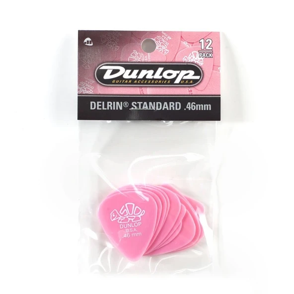 Jim Dunlop 41P.46 Delrin 12li Pena Seti (0.46mm) ürün görseli 1
