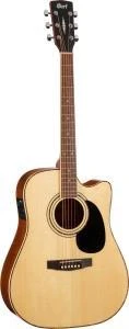 Cort AD880CE NAT Elektro Akustik Gitar Doğal Parlak - Teşhir ürün görseli 1