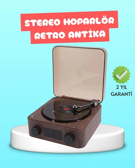 3-1 Arada Gece Lambalı Bluetooth Hoparlör – Saat Ekranlı Stereo Ses ürün görseli 1