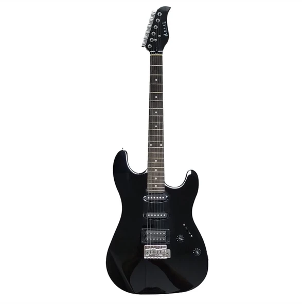 Angel AEG06-BK Siyah Elektro Gitar ürün görseli 1