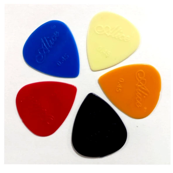 ALC70K-5 Alice Gitar Penası 5 adet 0,70mm. Karışık Renk ürün görseli 1