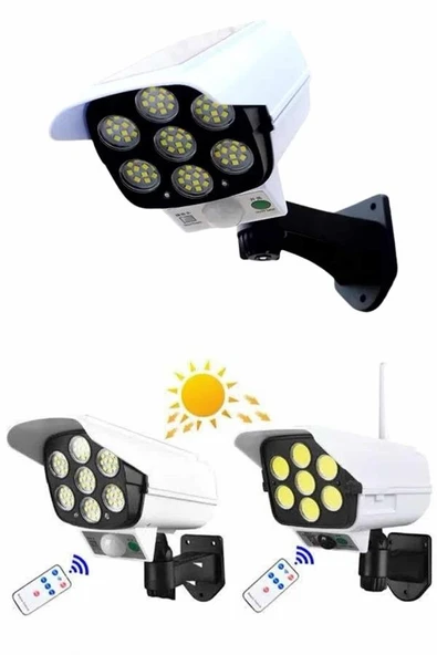 KAMERA GÖRÜNÜMLÜ SOLAR LAMBA - Resim 4