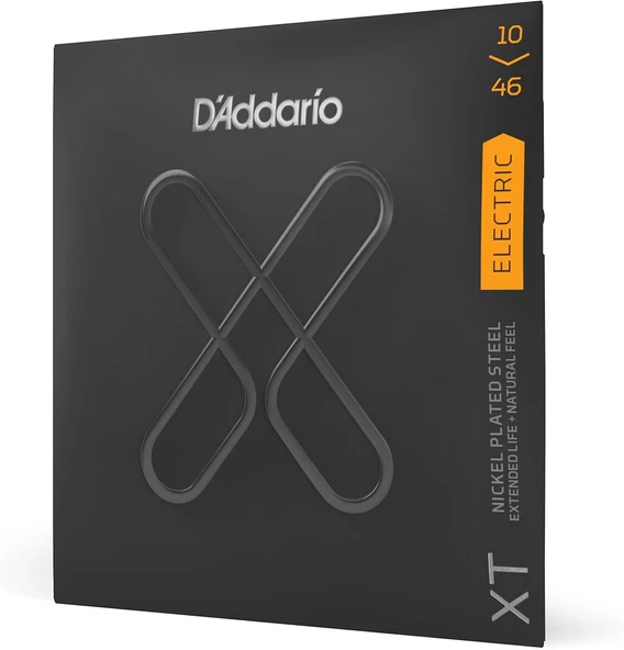 Daddario XTE1046 Elektro Gitar Teli 10-46 Strings Nikel Kaplama Çelik ürün görseli 1